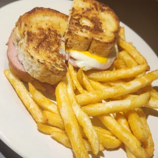 Grilled Ham & Cheese Sandwich