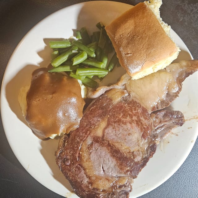 Ribeye Steak.