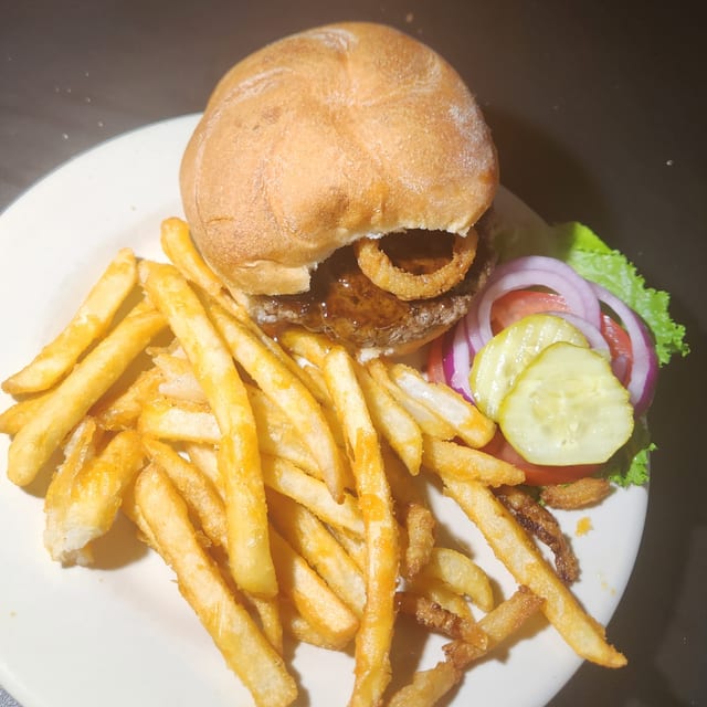 Bourbon Burger.