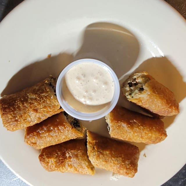 Santa Fe Egg Rolls.