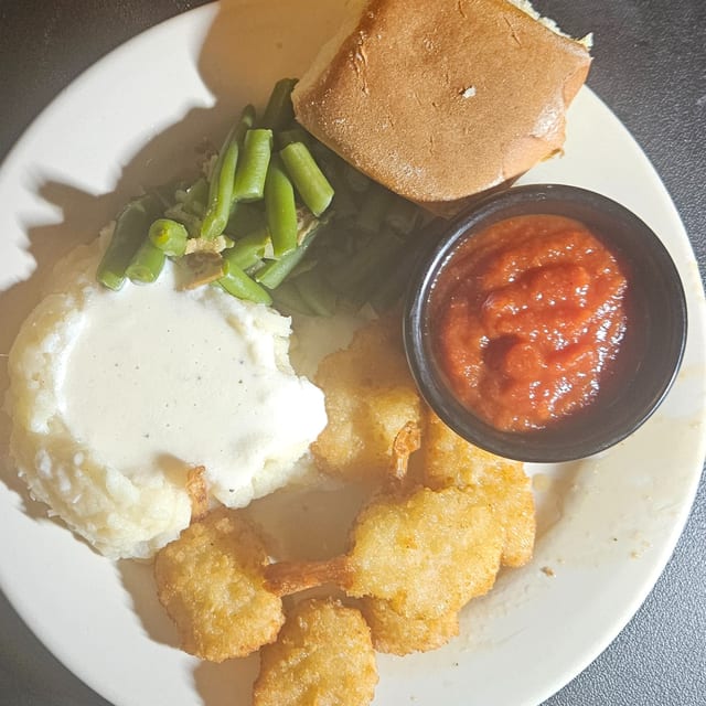 Fried Shrimp Dinner.